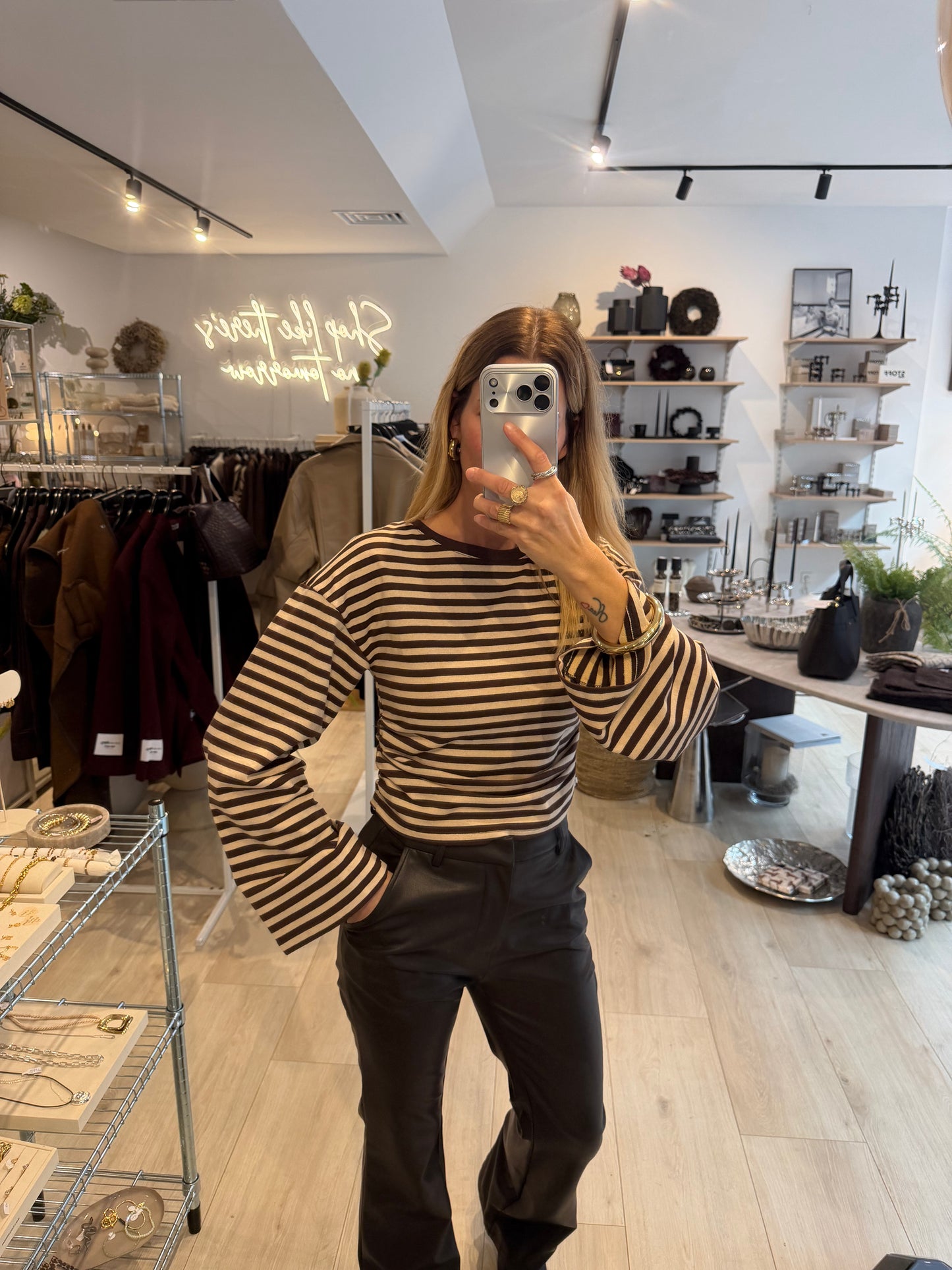 Shirt Aleska braun
