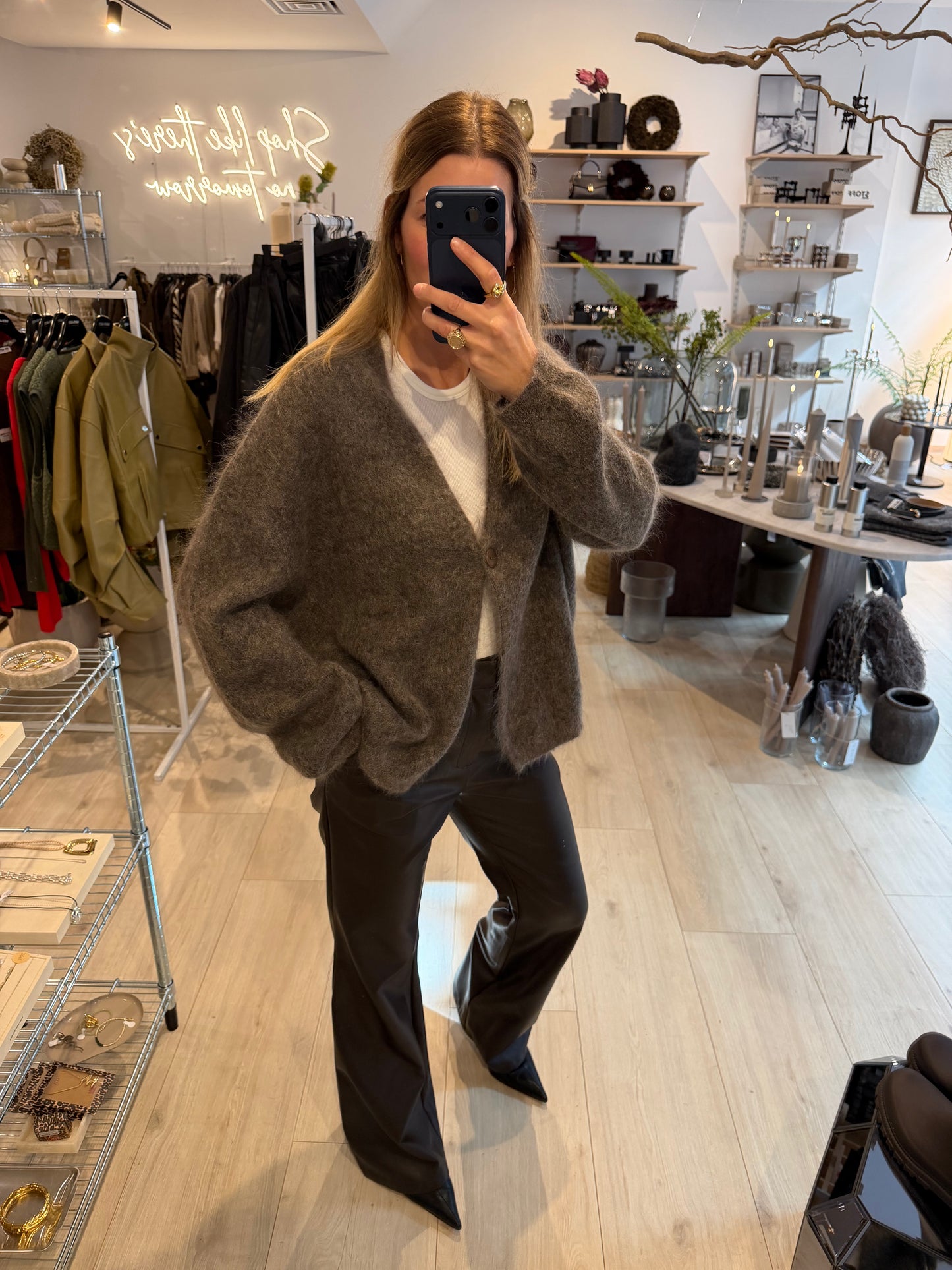 Mohair Cardigan Amina