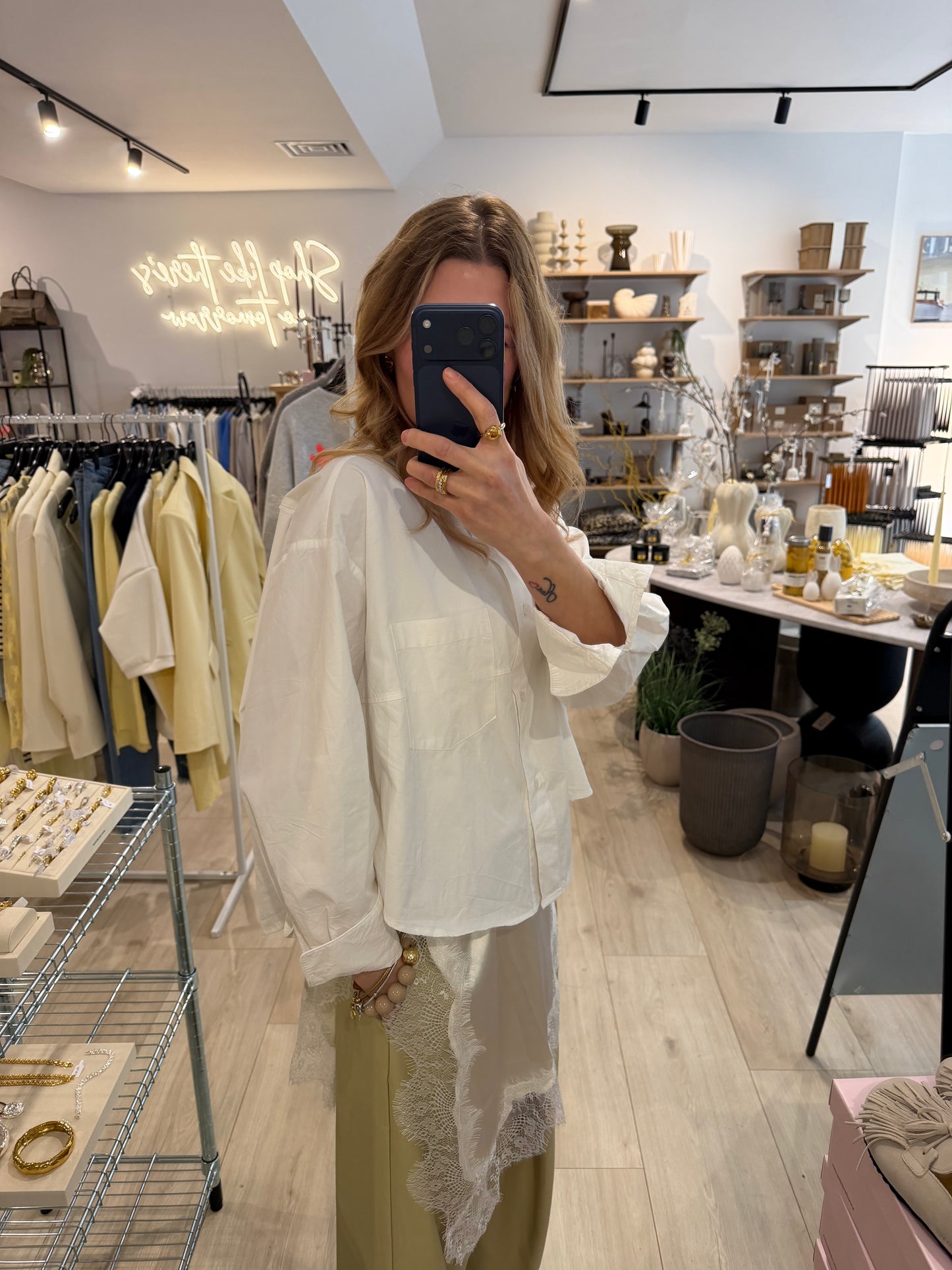 Bluse Panti weiß