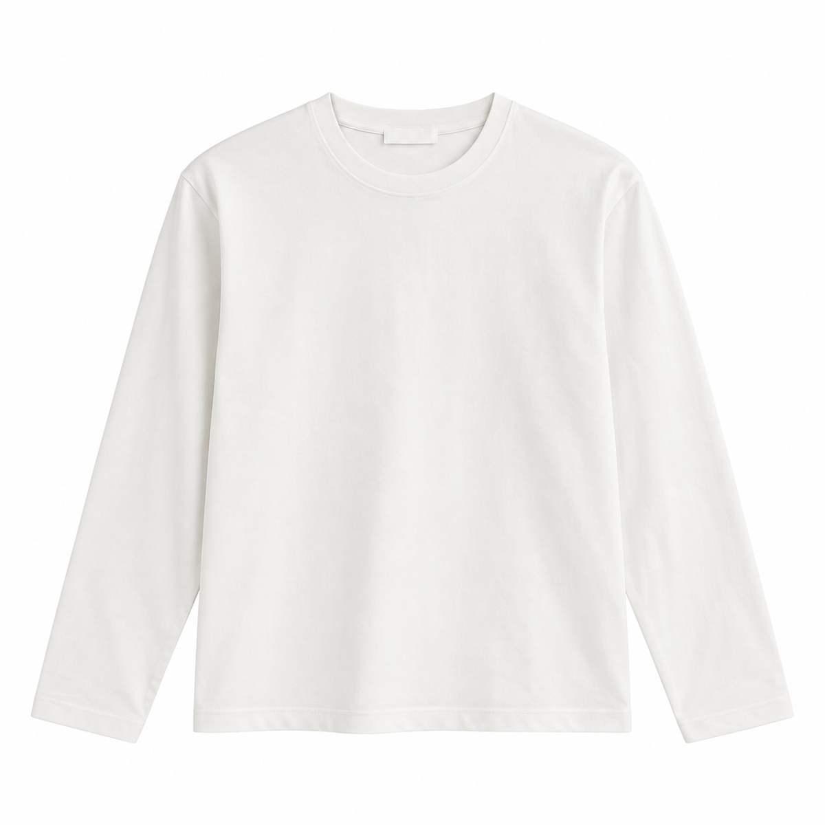 Basic Longsleeve Weiss