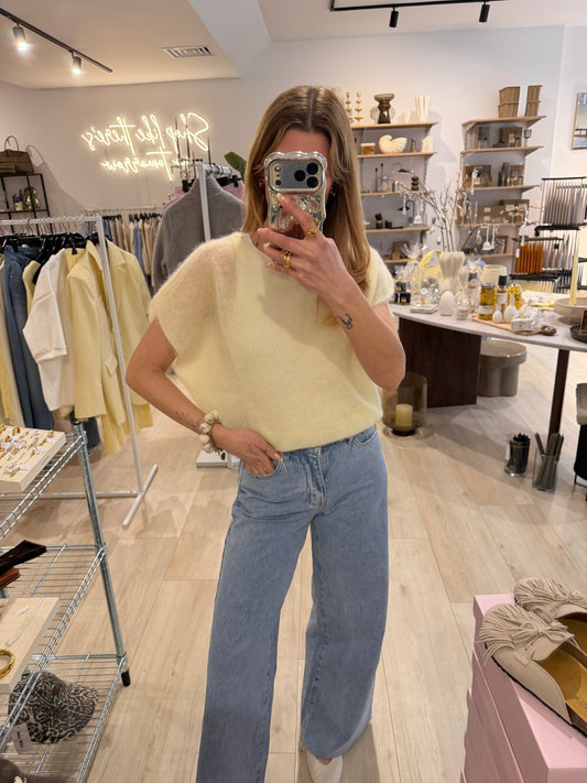 Sommer Mohair Stella gelb