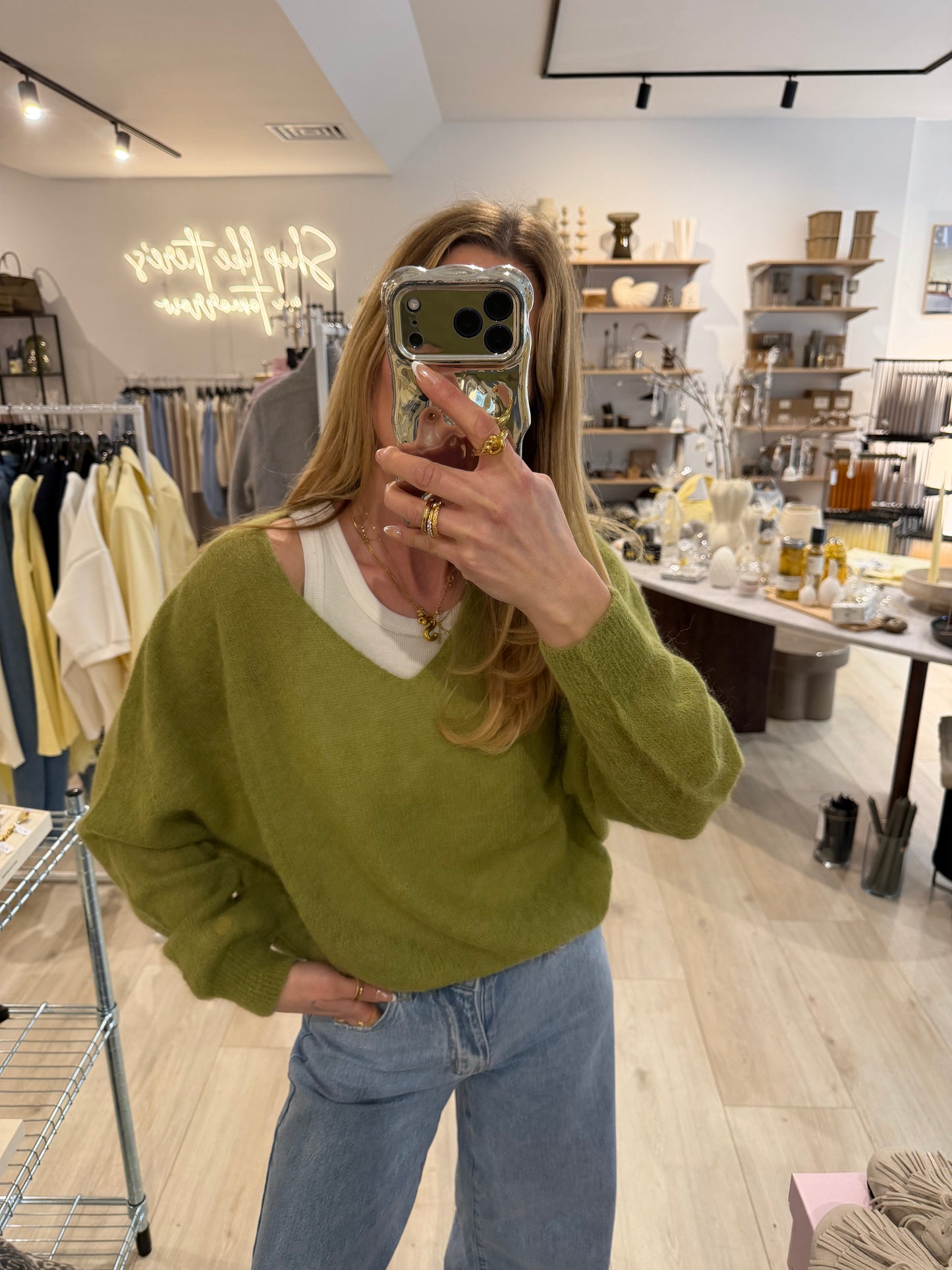 Sommer Alpaka Pullover