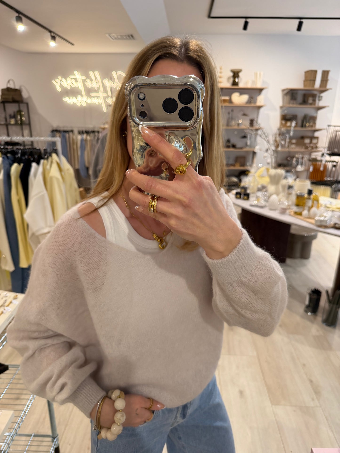 Sommer Alpaka beige