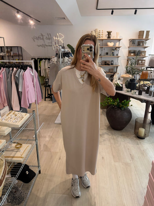 Kleid Sina beige