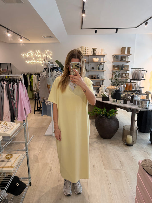 Kleid Sina Butter yellow
