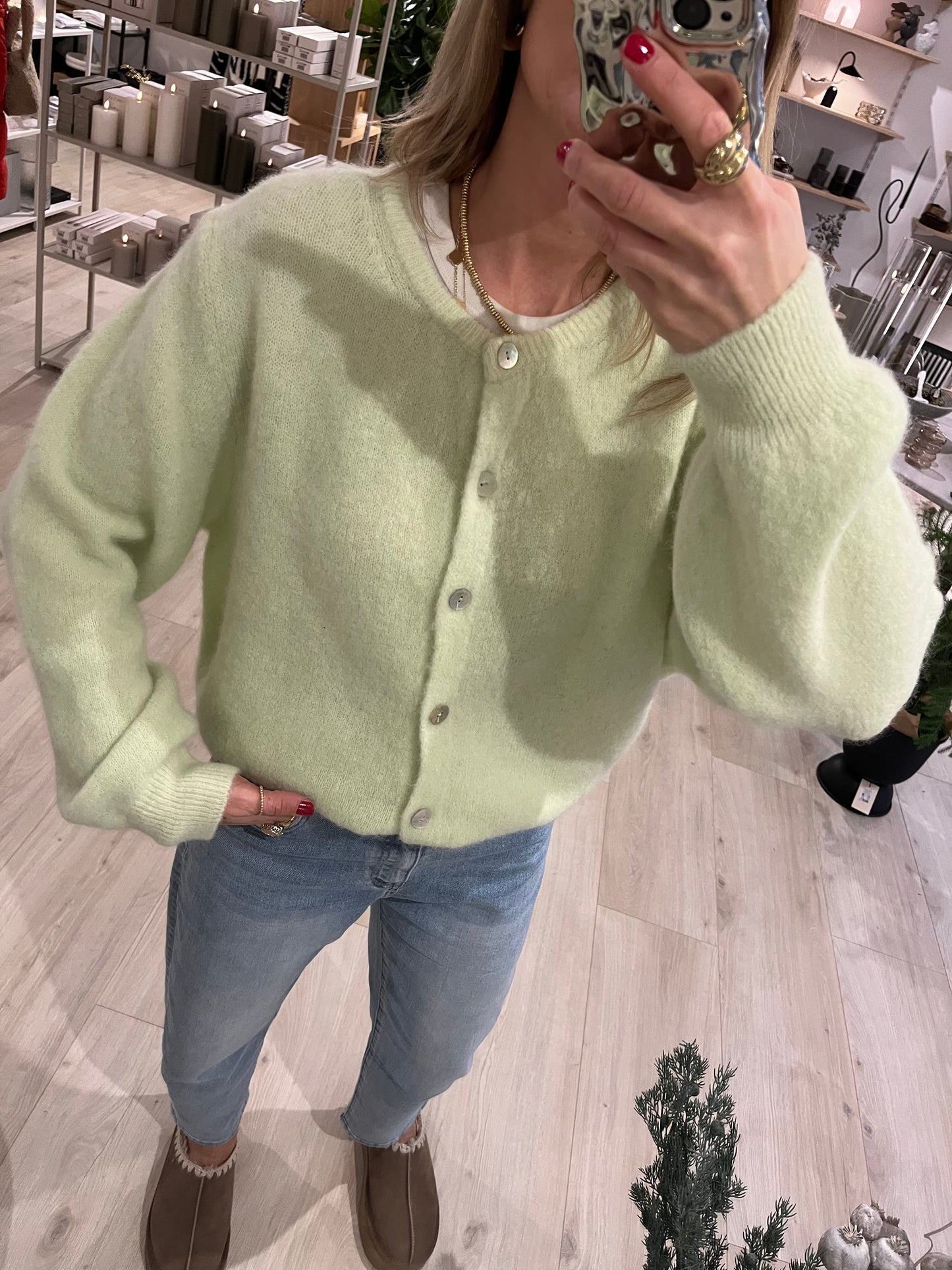 Cardigan Lime