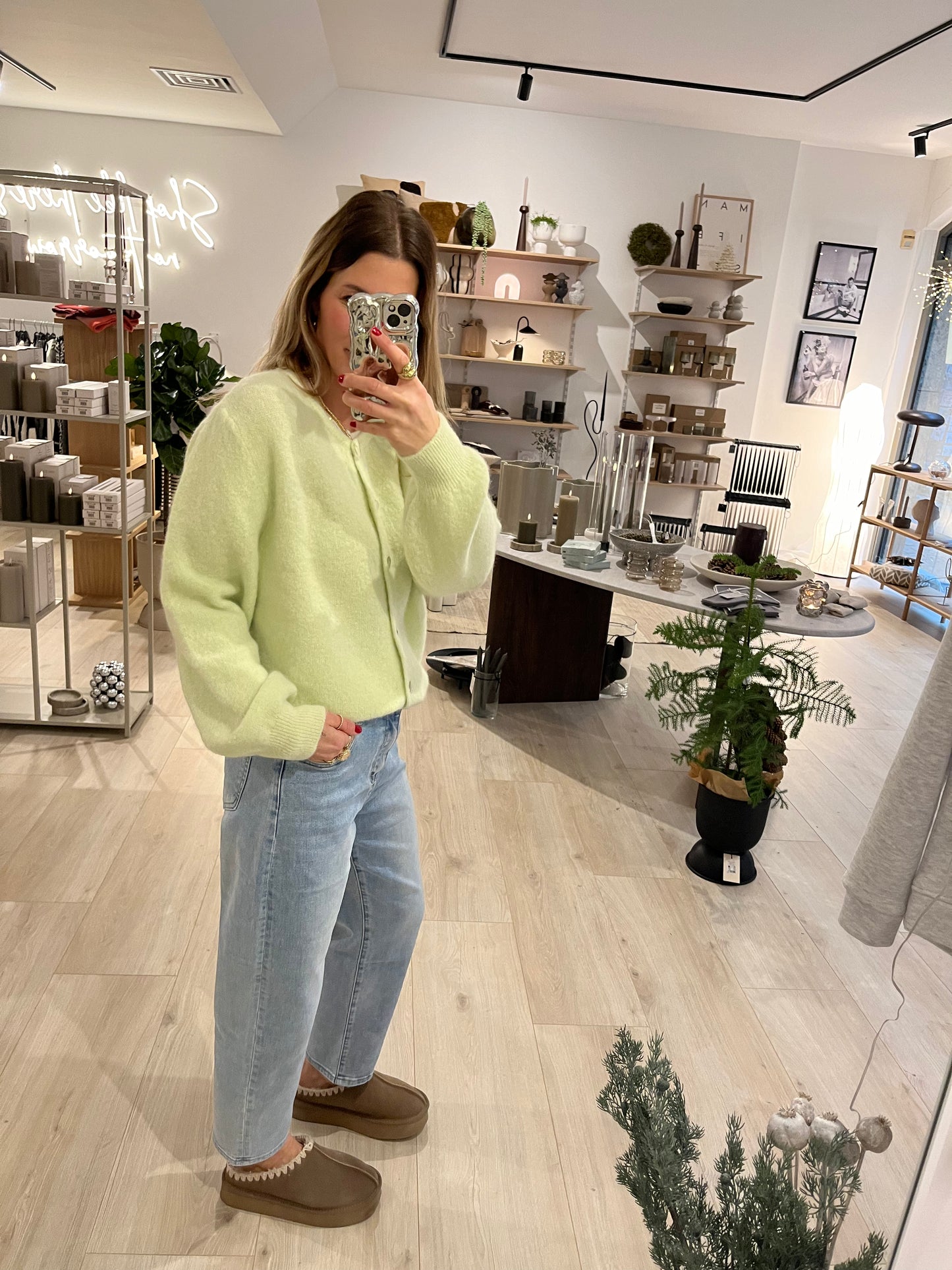 Cardigan Lime