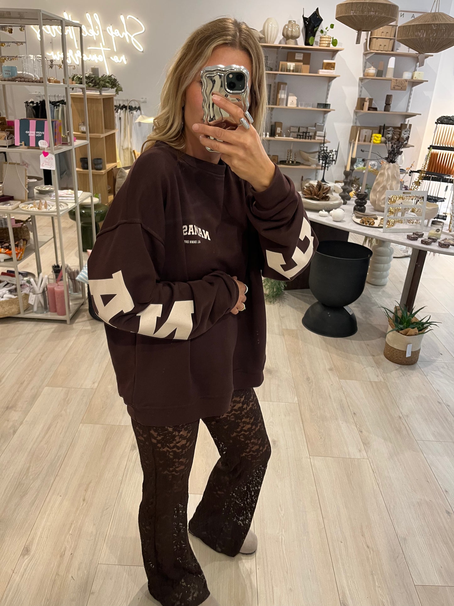 Namaste Sweater braun