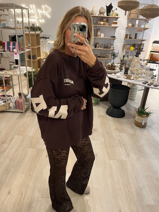 Namaste Sweater braun