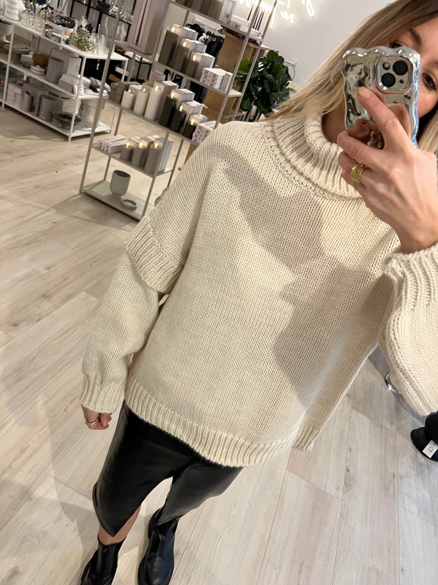 Rollkragenpullover Elin