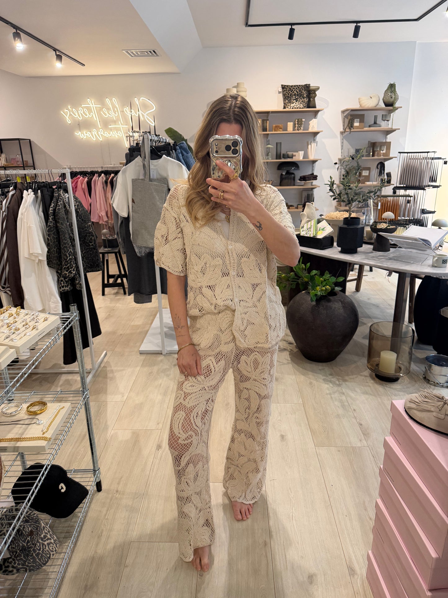 Set Valeska beige