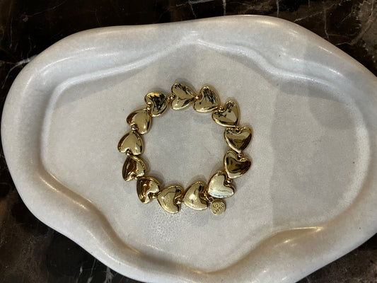 Herzarmband Gold