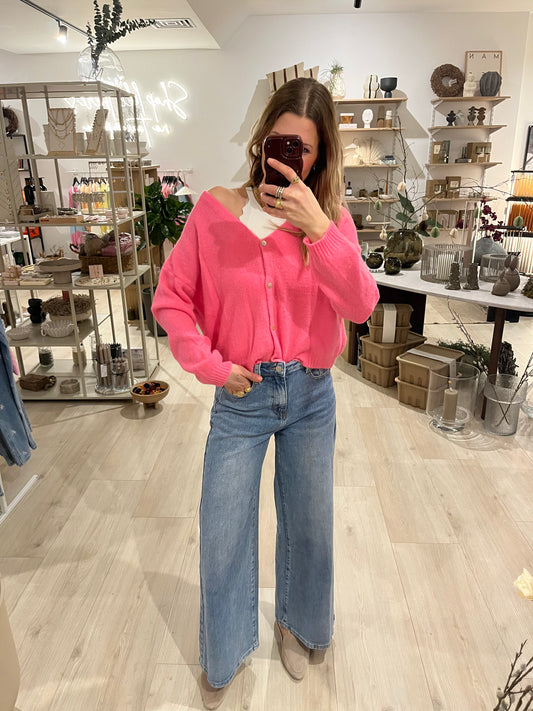 Cardigan Malu pink