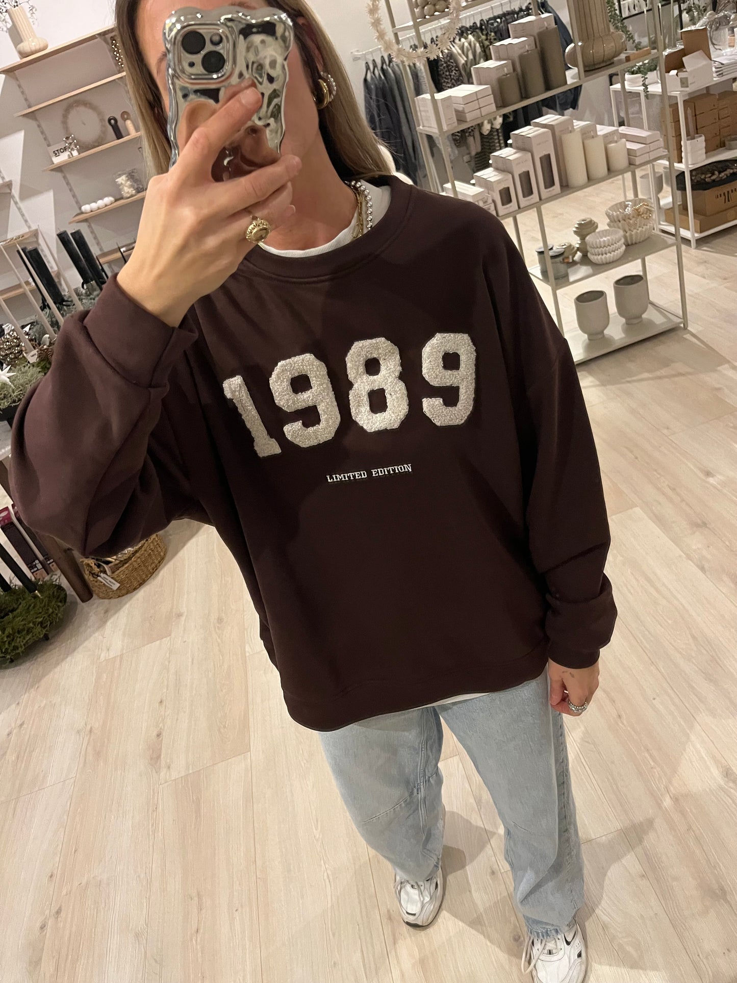 Sweater 1989 braun