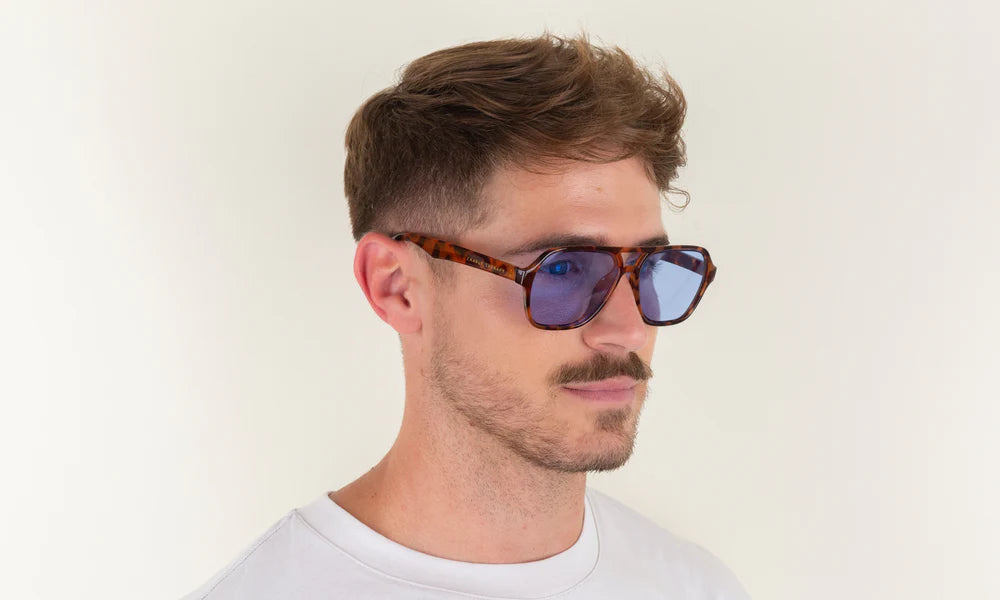 Sonnenbrille Karl blau