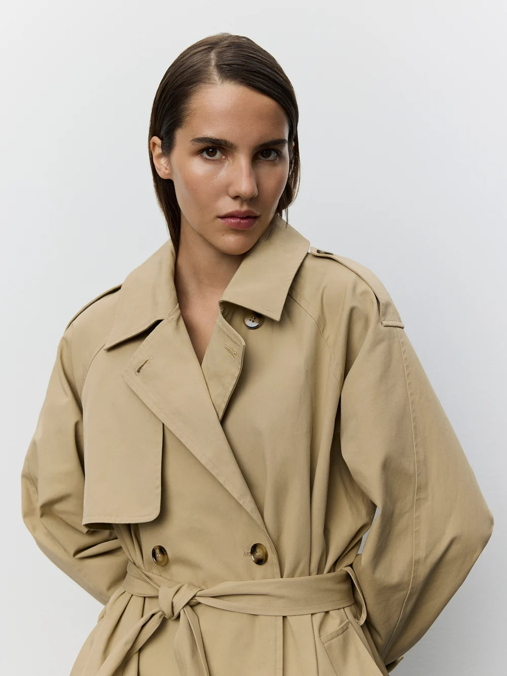 langer Trenchcoat Magda Sofie Schnoor