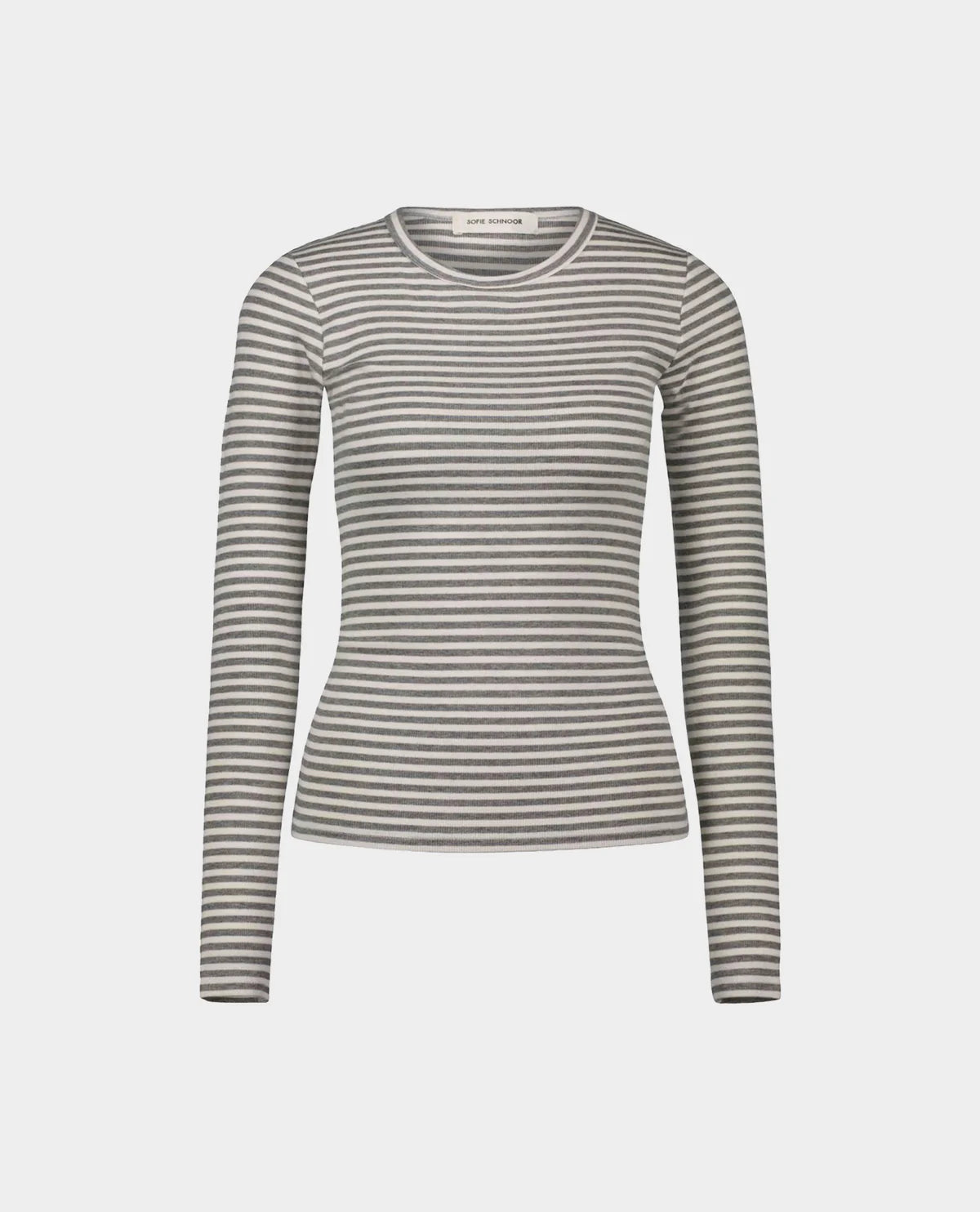 Petricia Basic Longsleeve, grey stripe, Sofie Schnoor