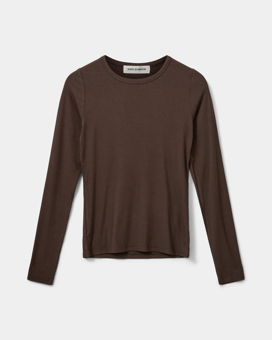 Petricia Longsleeve braun, Sofie Schnoor