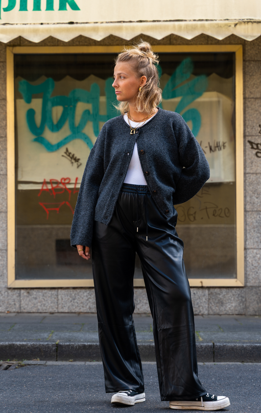 Cardigan Anthrazit
