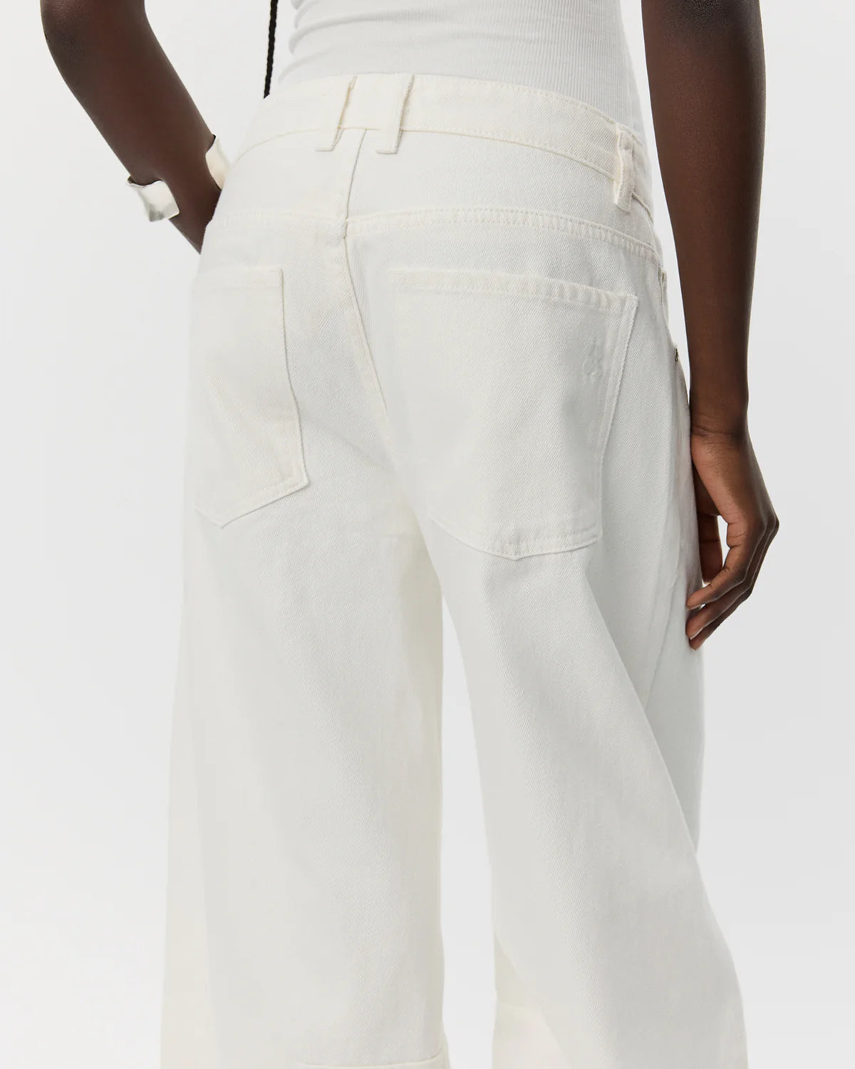 Tomar Jeans white, Sofie Schnoor