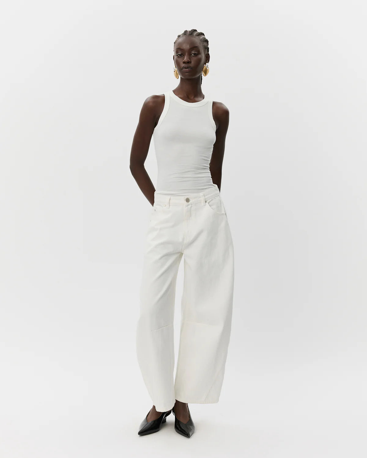 Tomar Jeans white, Sofie Schnoor