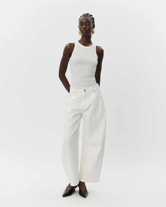 Tomar Jeans white, Sofie Schnoor