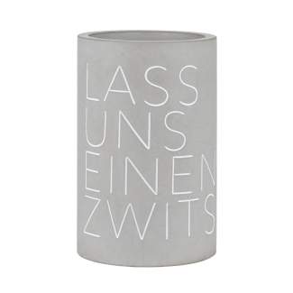 Weinkühler Räder "lass uns einen zwitschern"