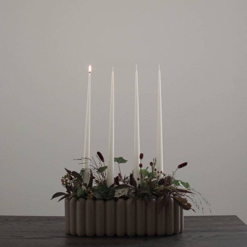 Mist Topf Oval, small, dbkd