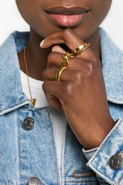 Doppelter Ring mit Herzen, my Jewellery