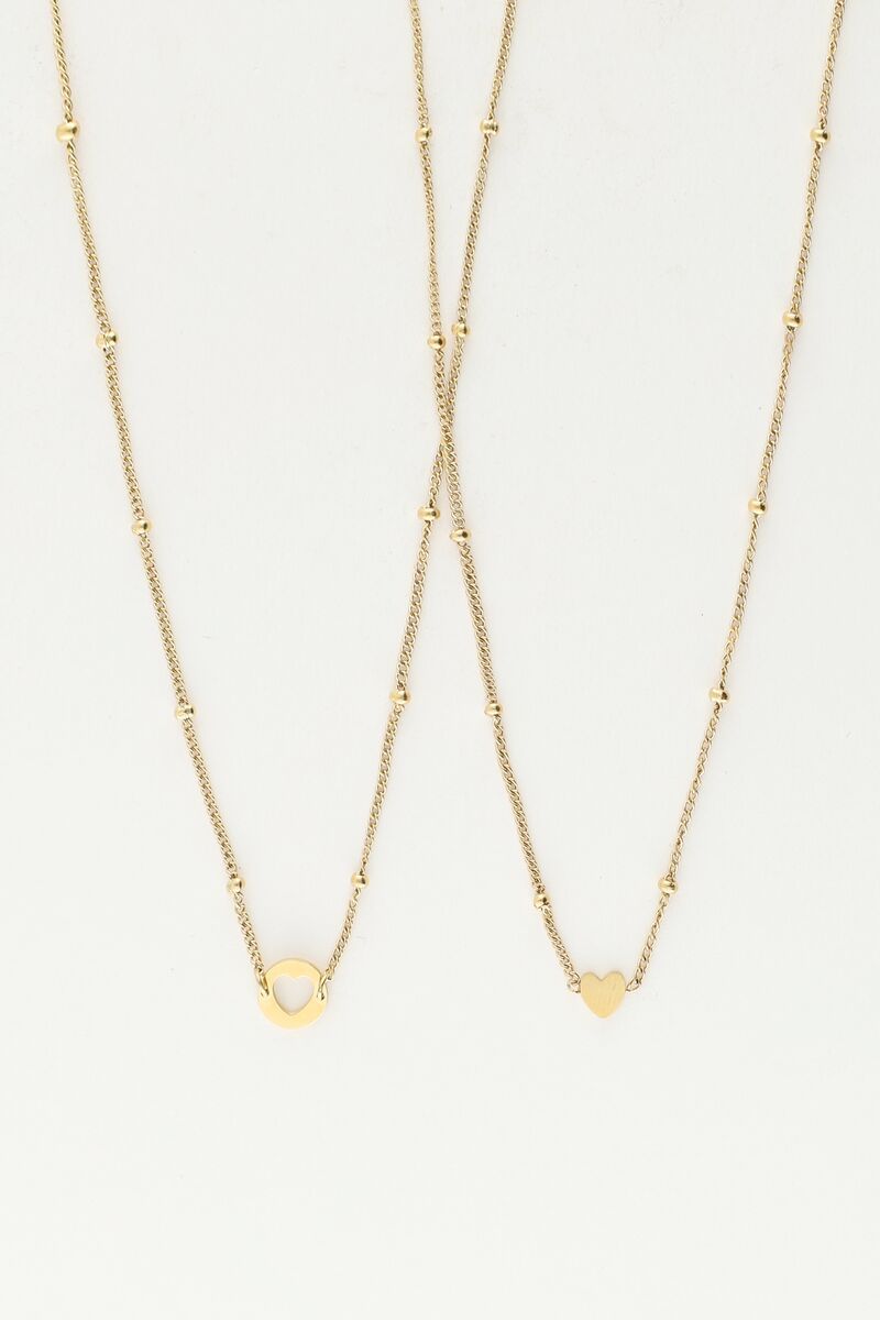 Mutter Tochter Kette gold
