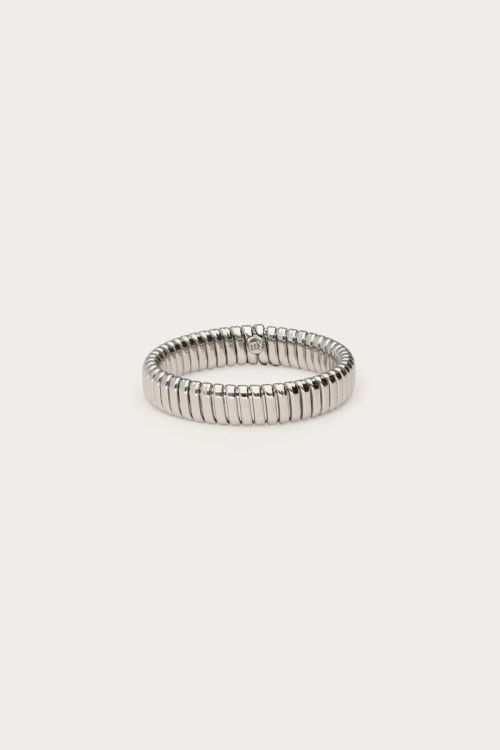 Mini Stretch Ring silber