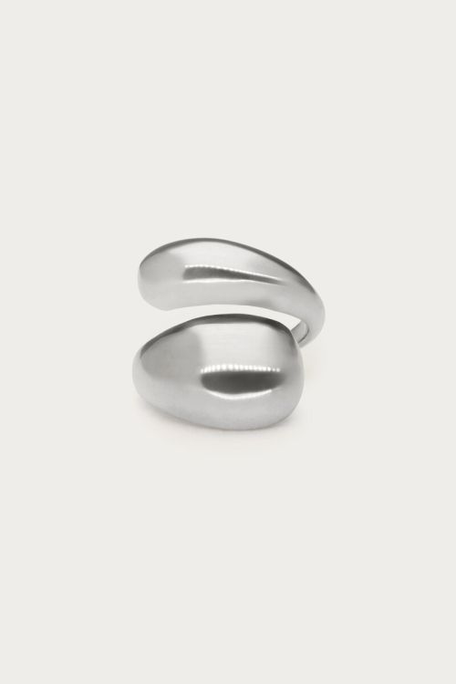 Statement Ring chunky silber