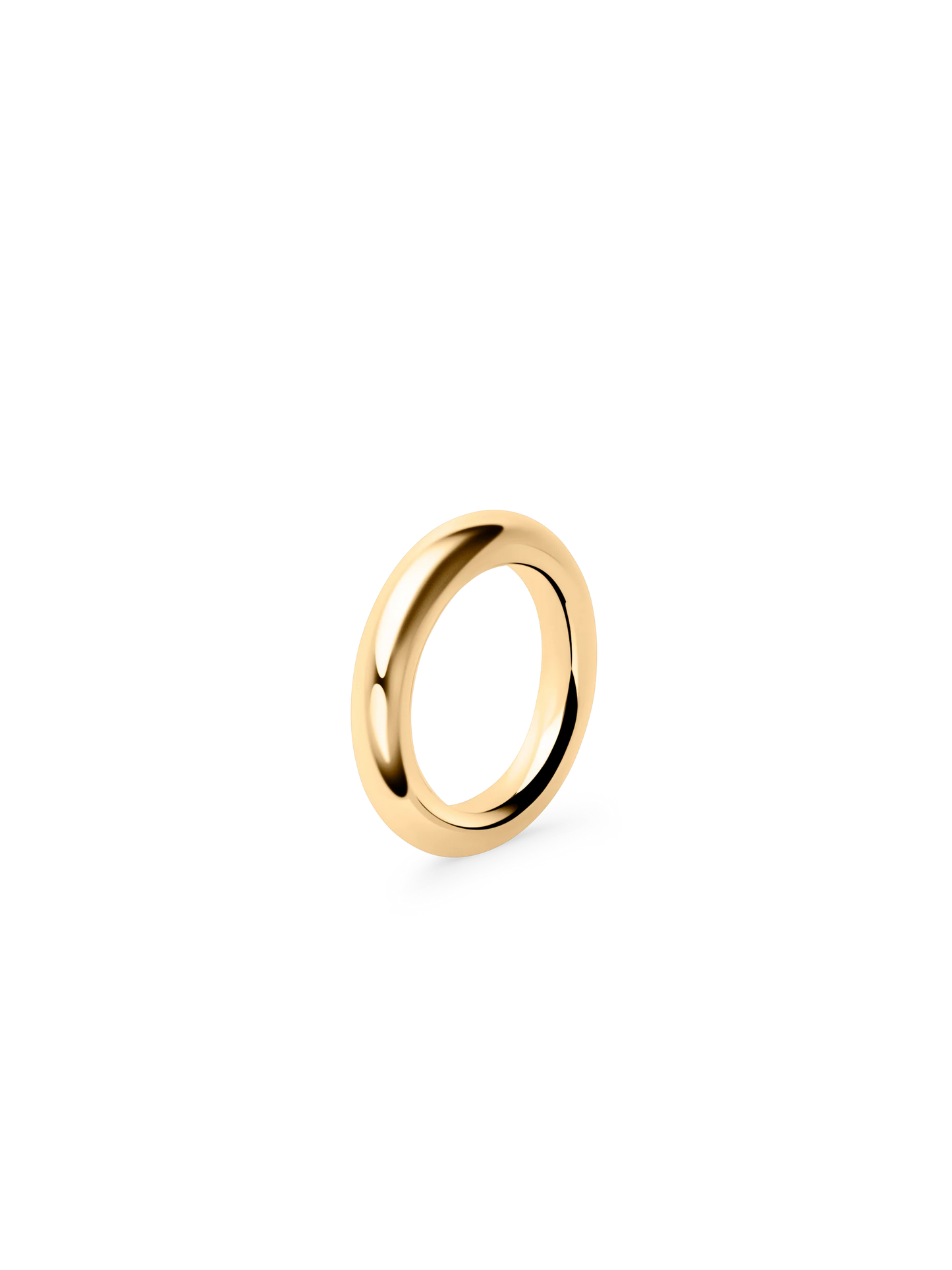 Smooth Ring, gold, Muli Collection
