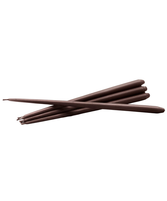 Stabkerzen STOFF Nagel Espresso