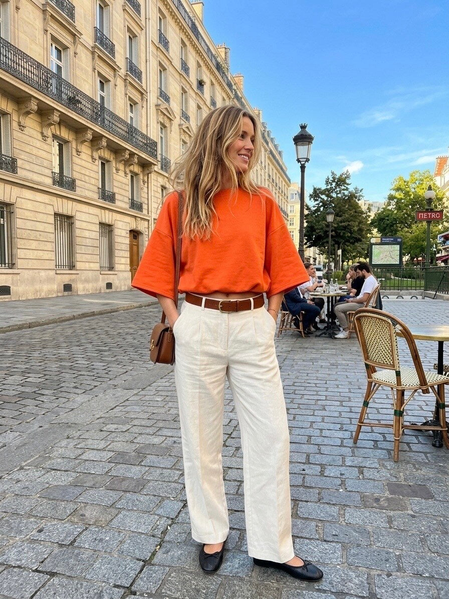 Ballonshirt orange