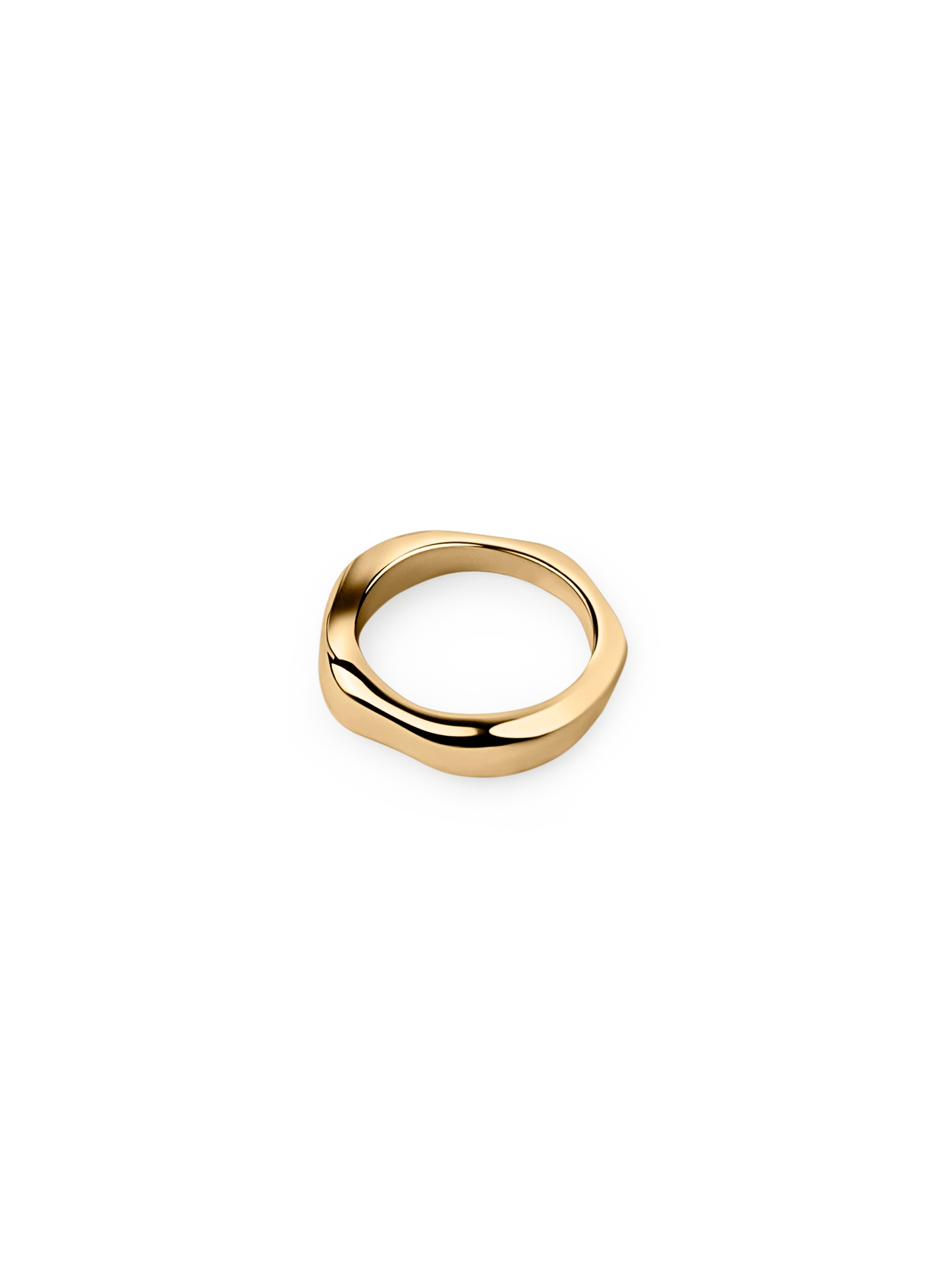 Wavy Ring gold, Muli Collection
